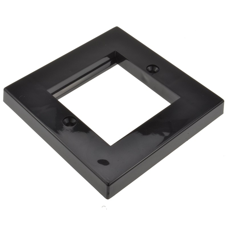 kenable Faceplate 2 Port 86x86mm Low Profile Single Gang RJ45