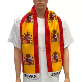 Unbranded Spain Espan Scarf / Spain Espan Flag Scarf / Spain Espan Scarves