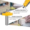TAIWAIN Router Bit Set Picture Frame Bits 1/2 Inch Shank