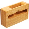 SEWACC Phone Stand for Desk Bamboo Phone Sound Amplifier, Universal