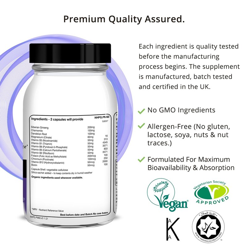 Natural Health Practice PMS and Hormone Support for Women (60