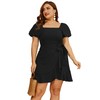 SAMPEEL Summer Dress for Women 2024 Work Casual Short Sleeve