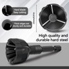Thatyro Black Zinc Alloy Deburring External Chamfer Tool, 1/8"-3/4" (3mm-20mm)