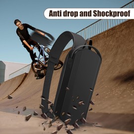 Jqmeg Carrying Case for Steam Deck and Steam Deck OLED Console & Accessories, Shockproof Hard Shell Protective Crossbody Shoulder Chest Bag Pockets for Travel and Home (B)