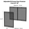 Kessainely RV Entry Screen Door Grille,Upgraded Adjustable 16-31 in Width,