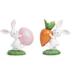 Hodao Easter Decoration - Easter Bunny - Perfect Choice for Holiday Decor - Unique Easter Design (White)…