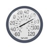 Taylor Big & Bold Wall Thermometer, 13.25 Inch, Navy