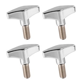 Ieron 4pcs Wing Nut Drum Cymbals Quick Release Drum Cymbal Holder Wing Screw Nut Percussion Instrument Accessories