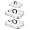 3Pcs Basting Cover for Griddle Heavy Duty, Leonyo Large 13"