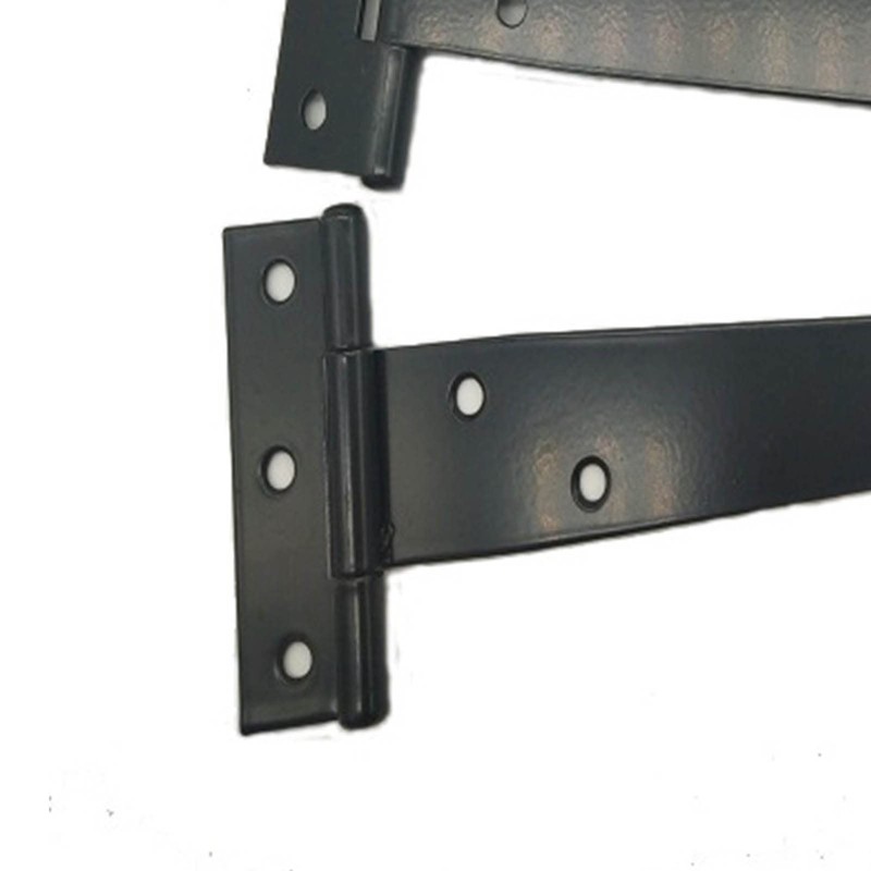 6 Pcs 7.9in T Strap Hinges, Heavy Duty Shed Door