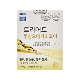 Triad Transparent Omega-3 Core 750mg x 30 Capsules / 트리어드 투명오메가3 코어 750mg x 30캡슐