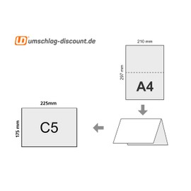 25 Mourning Envelopes, C5 225 x 157 mm, with Black Silk Lining and Black Frame