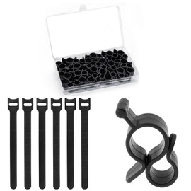 CVOZO Piping Strips Hooks, Awning Hooks, Caravan Accessories: Caravan Accessories, Awning Clip, Motorhome, Awning Hook for Motorhome, Motorhome, Travel Trailer, Rope Lights (20 Black)