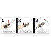 aternee Golf Club Retainer Fixed Support Fixed Clip Holder Holds
