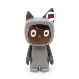 tonies Audio Character for Toniebox, Creative Grey, Figurine with Space for Up to 90 Minutes of Content for Children, for Use with Toniebox Music Player (Sold Separately)