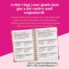 Undated Goal Planner, Daily & Weekly Organizer & Productivity Planner