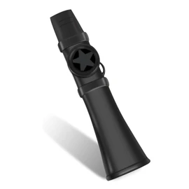 Kazoo for Children and Adults, Kazoos Saxophone with Lanyard Easy to Learn Instruments, Upgraded Kazoo Musical Instrument, Great Sound for All Ages Professional Gift (Black)