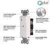 Pack of 1 - QPLUS Single Pole Decorative Switch, 15A