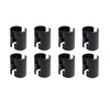 Wire Shelf Clips Shelving Sleeves - 16 Pack Shelf Lock
