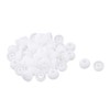 uxcell Silicone Replacement Earbud Tips, 50 Pcs 4mm Inner Hole