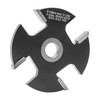 ENT Slotting Cutter TC Shank (C) 8 mm, Diameter (A)