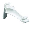 Amerimax M0722B Gutter Hanger, K-Style, Hidden, Traditional, Vinyl, White, 5-in.