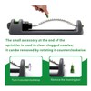 18-Hole Brass Nozzle Oscillating Lawn Sprinkler for Large Yards