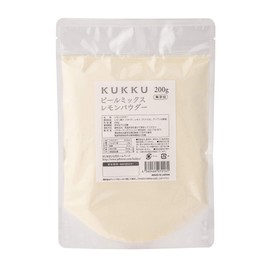 KUKKU Peel Mix Lemon Powder, 7.1 oz (200 g), Additive-free, Fruit Powder, Red