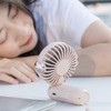 Foldable Mini Fan Cute Lightweight 900mAh Adjustable Low Noise Handheld