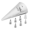 thermohauser Reusable piping bag set made of cotton, standard, 8