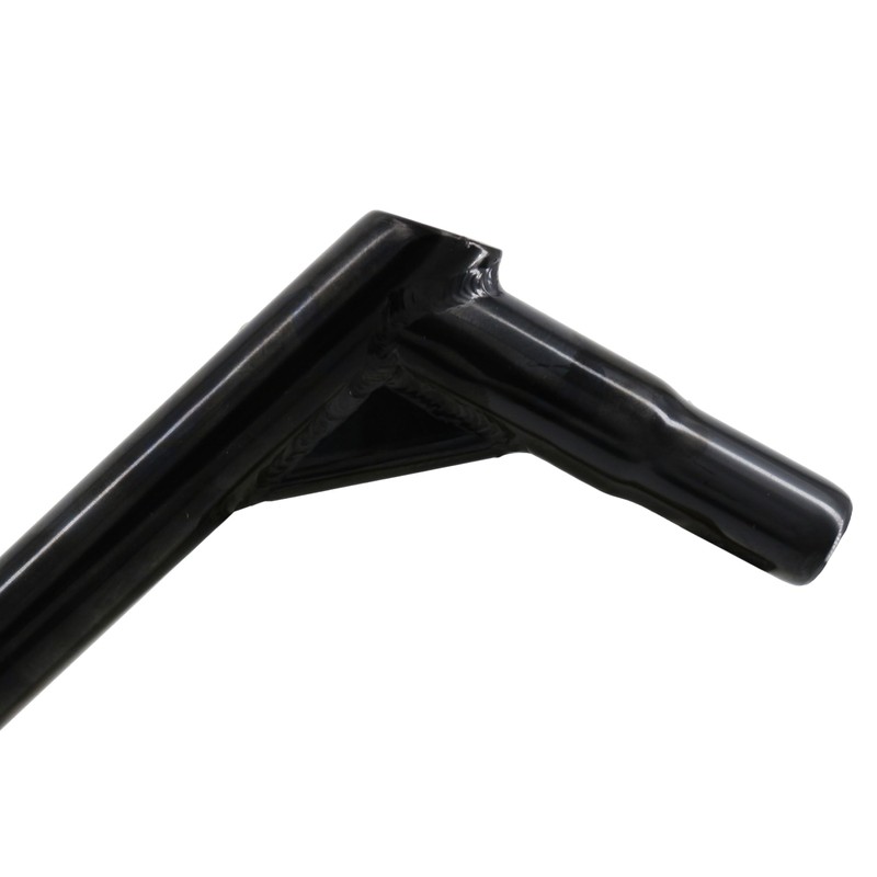 Bicycle Seatpost, Iron Seatpost Length 350mm, Black, for BMX