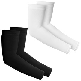 Tough Outdoors UV Arm Sleeves for Men and Women - Sun Protection Sleeves - Compression, Golf, Baseball, Cooling, Tattoo Arm Sleeve - Mangas Para El Sol Para Hombre