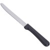 Round Tip Steak Knife with Plastic Handle, 5 Inch Blade