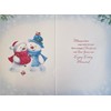 To All the Family Christmas Card - Snowman Couple with