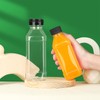WUWEOT 30 Pack 300ml Plastic Juice Bottle, Clear Empty Milk