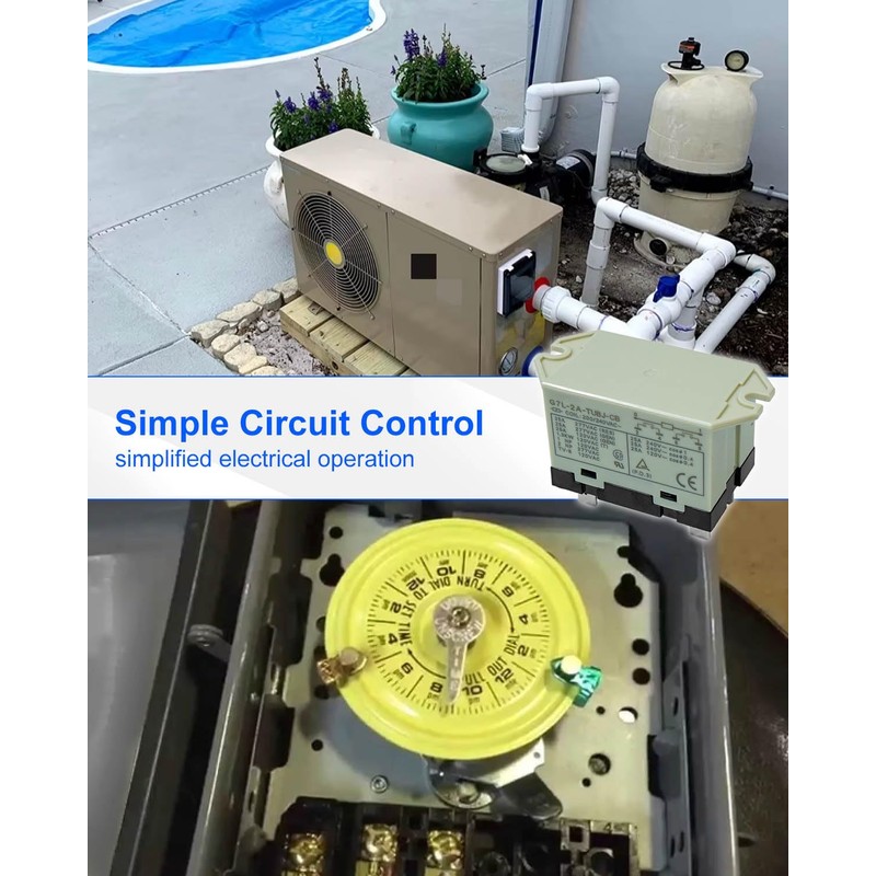 G7L-2A-TUBJ-CB-AC 200/240VAC General Purpose Relay DPST-NO, Double Pole Single Throw