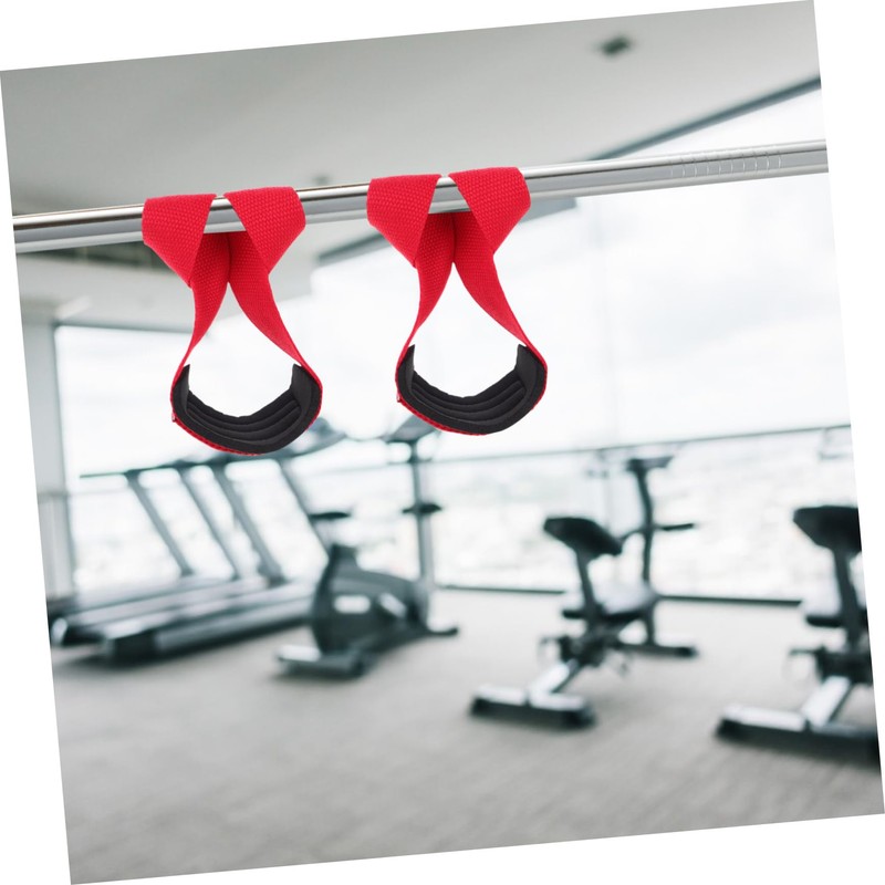 Outanaya 2pcs Padded Pull up Straps for Weightlifting Heavy Duty