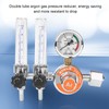 Argon Pressure Regulator Zinc Alloy Double Tube Female Thread G5/8in