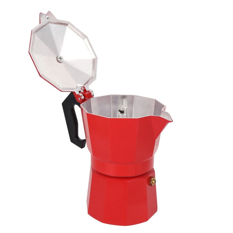 300ML 6‑Cup Capacity Aluminum Coffee Machine Moka Pot Accessories for