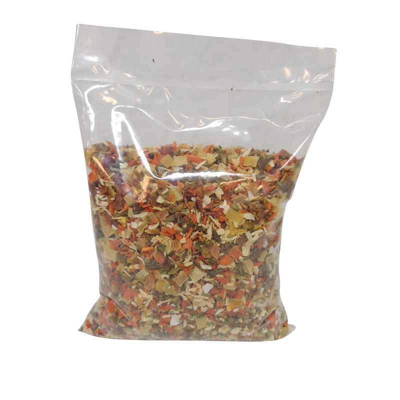 1 POUND-Vegetable Soup Blend Dried Dehydrated Vegetable Flakes-To Make Ramen