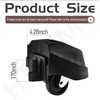 4-Pack 12388 Foot & 12293 Wheel Vacuum Caster Replacement Kit