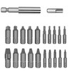 Treki Mini Screw Extractor Drill Bit Set, 22 PCS Small