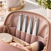 4-Piece Eyebrow Tweezers Set for Precision Grooming – Multi-Tip Stainless