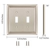 Henne Bery Sunken Pearls Heavy Duty Decorative Wall Plate Switch