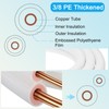 PATIKIL Mini Split Line Set, 10 Ft 1/4" 3/8" OD