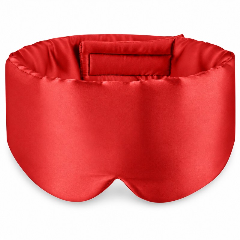 Mulberry Silk Sleep Mask for Comfortable Rest – Soft Light-Blocking