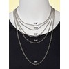 Men's Stainless Steel Stack Plate Dumbbell on Linked Chain Necklace-Phil