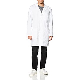 Dickies unisex adult Signature 37" medical lab coats, White, 3X-Large US
