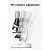 Kids Microscope Kit LED 1200X Microscope with Specimen Slides Science