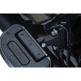 Kuryakyn Non-Pivoting Splined Adapter for H-D, Satin Black